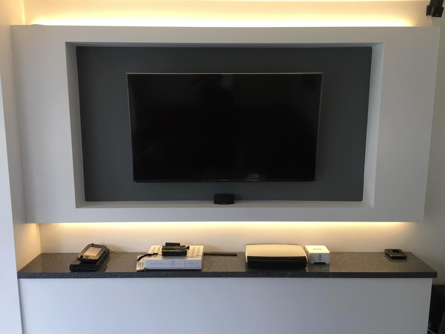 TV & Lighting install