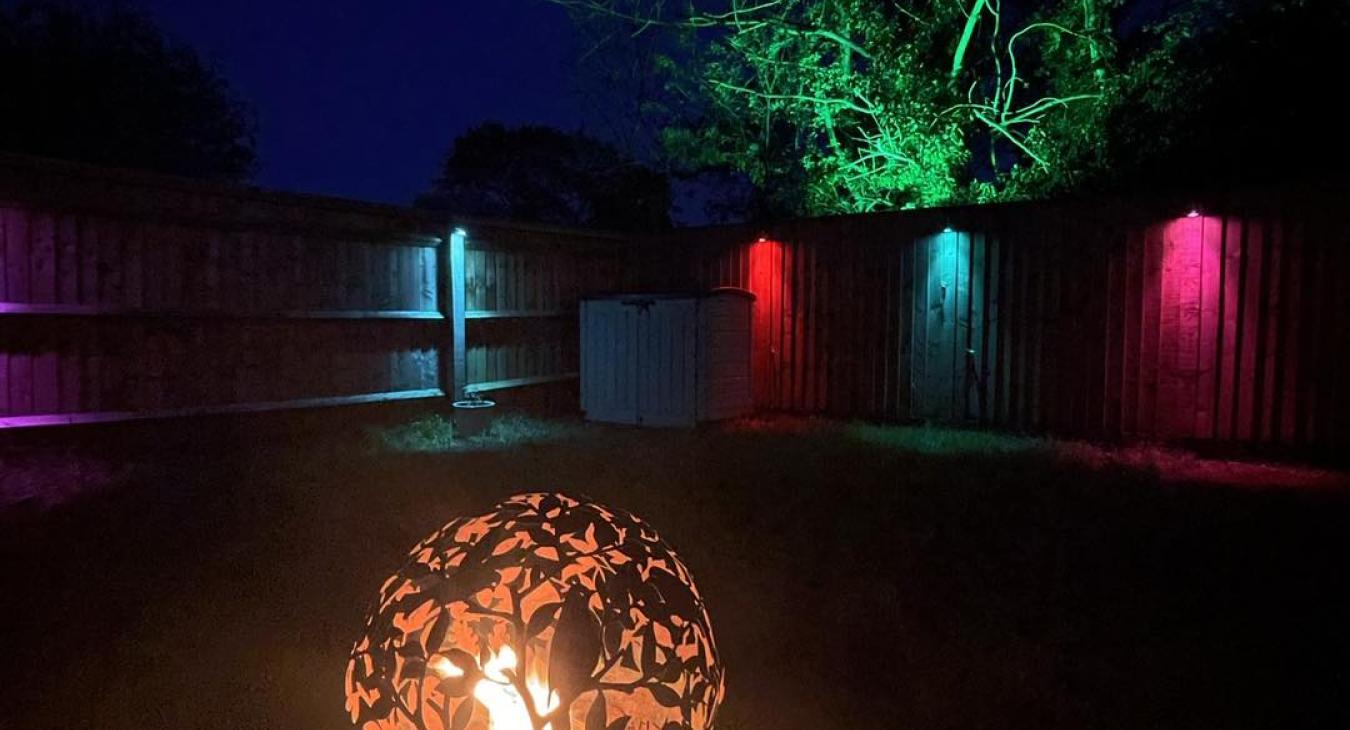 Garden lighting for Autumn & Winter