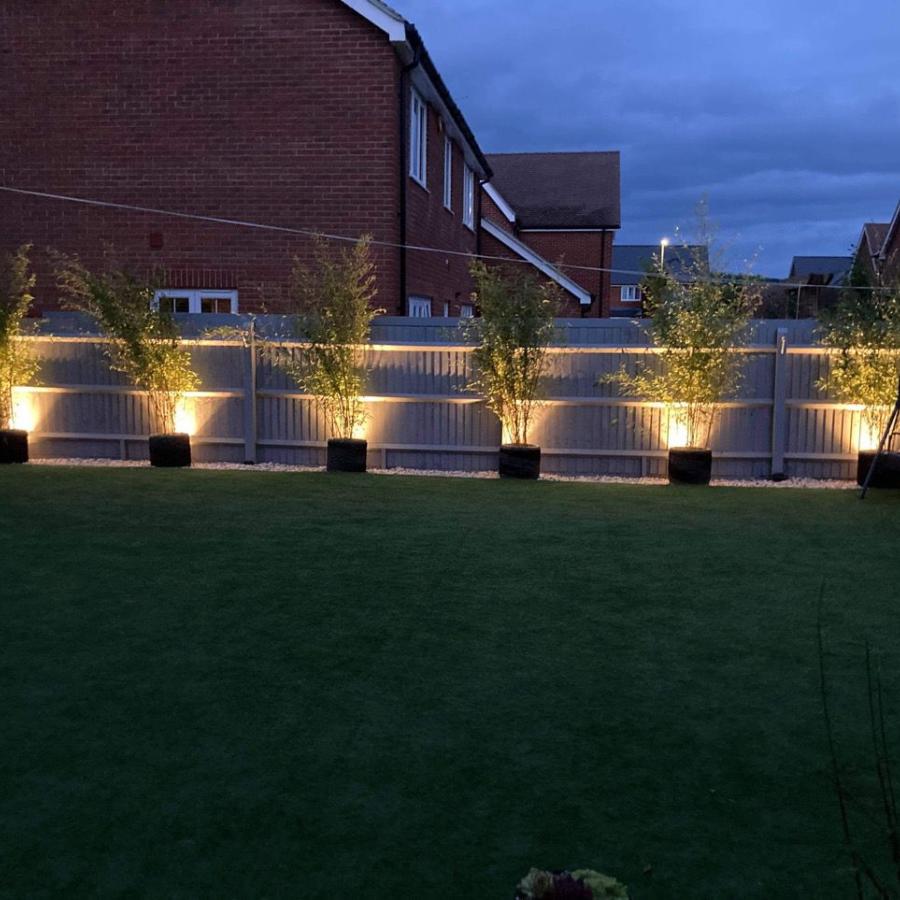 Garden lighting in Aylesbury